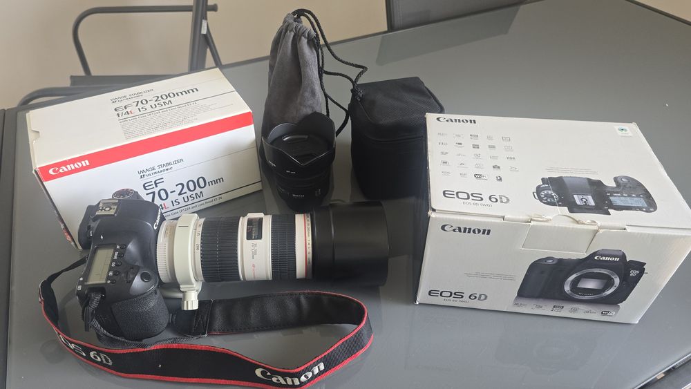 Canon eos 6d plus 2 obiektywy