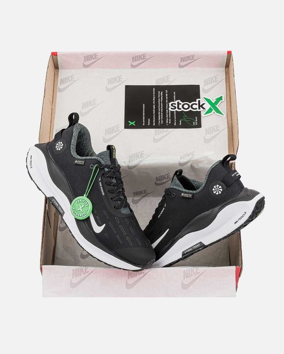 Мужские кроссовки Nike React Infinity Run 4 Gore-Тех "Black-White"