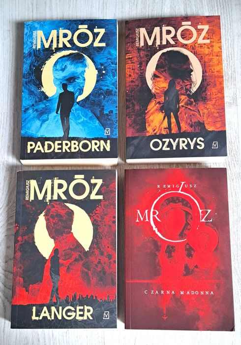 4x Remigiusz Mróz Ozyrys + Paderborn + Langer + Czarna Madonna