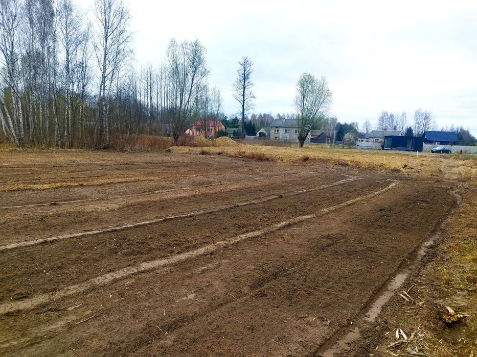 działka budowlana 1000 m2 gmina Poświętne