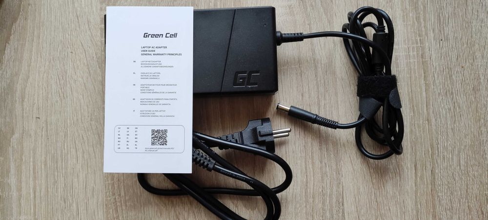 Zasilacz Green Cell PRO model AD106P AC:19.5V/12.3A DC:7.4*5.0mm(dell)