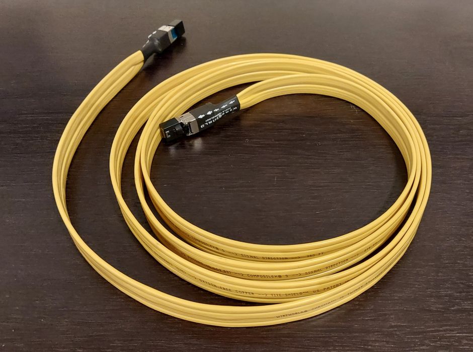 Cabo rede ethernet Wireworld Chroma 10 3m