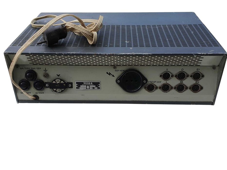 Stary unikat Czechosłowacki wzmacniacz lampowy TESLA Mono 50 AZK405