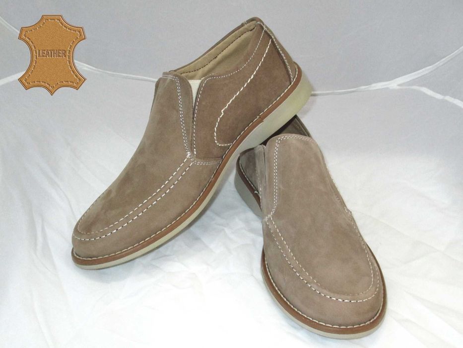 туфлі чоловічі, Італія, шкіра (нубук)