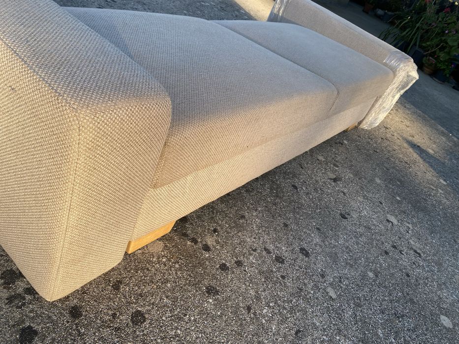 Sofá 3 Lugares IKEA KIVIK (Tecido Cinzento) — Excelente Estado
