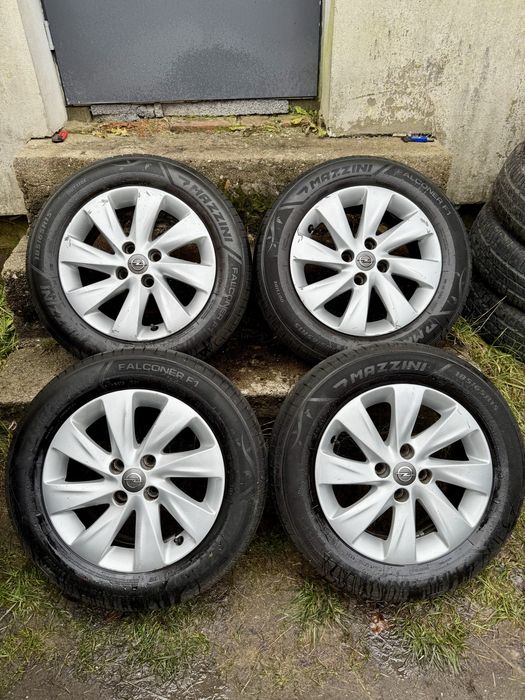 Koła, Alufelgi Opel, Corsa, Adam, Astra 6jx15 4x100 ET 39 CZUJNIKI!