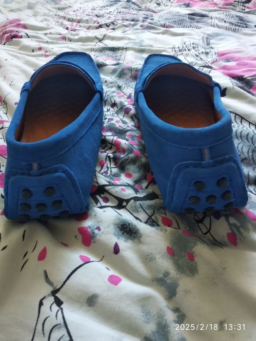 Мокасини, нові, замша натуральна, 29см