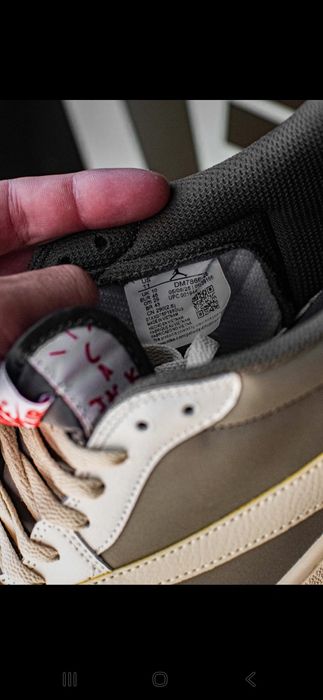 Travis scott x Air Jordan 1 Low Phantom