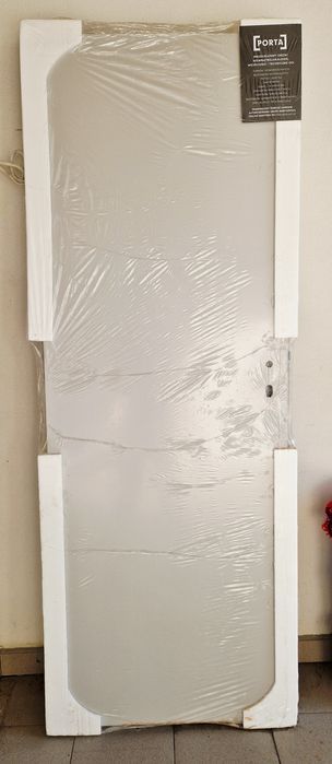 Drzwi Porta, 70, kolor Popielaty, prawe przylgowe