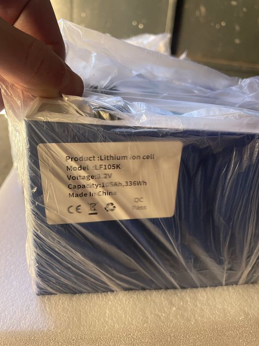 Ячейки акумулятори комірки LiFePO4 105Ah EVE опт