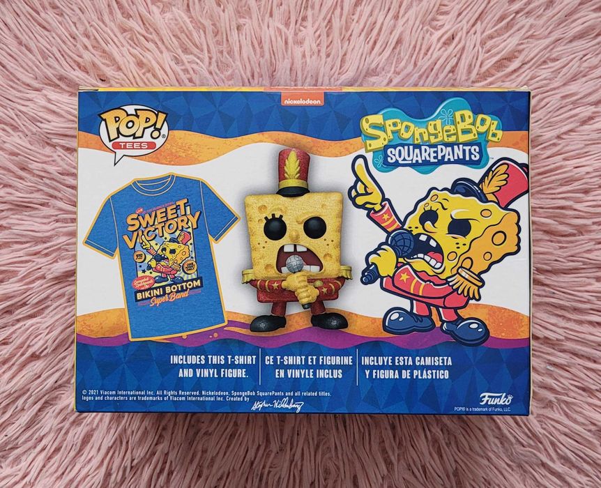 Funko POP Tees SPONGEBOB SQUAREPANTS Band Diamond Special