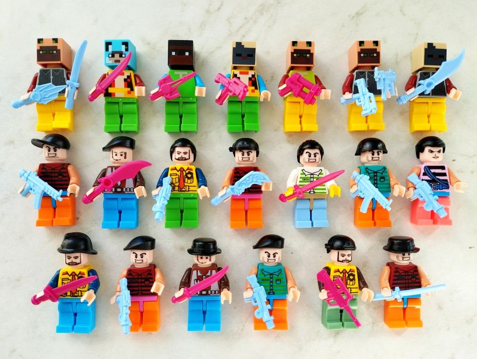 Фигурки для Лего новые + б/у