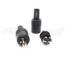 РАЗЪЕМ "ТОЧКА - ТИРЕ" Штекер колоночный 2 pin,HQ, кабель под винт