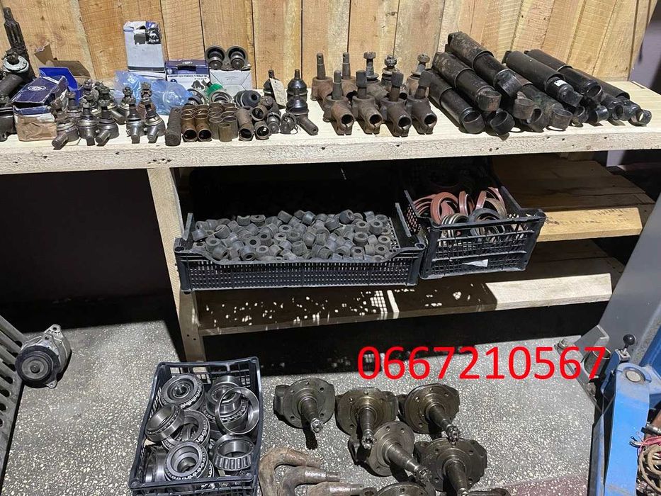 Запчастини ходової Газ 51, Газ 52, Газ 53, Газ 66, Газ 3307, Зіл