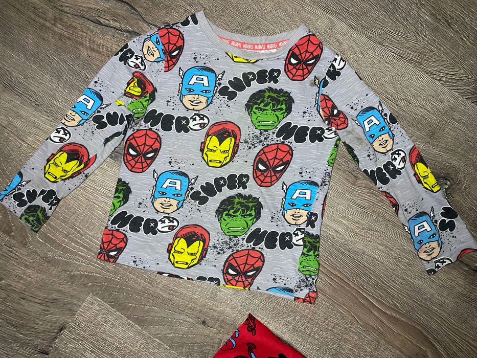Піжама Марвел бавовняна хлопчику 4-5р. Комплект кофта-штани