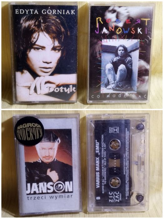 Kaseta magnetofonowa "Polskie Kawałki" / 4 Albumy