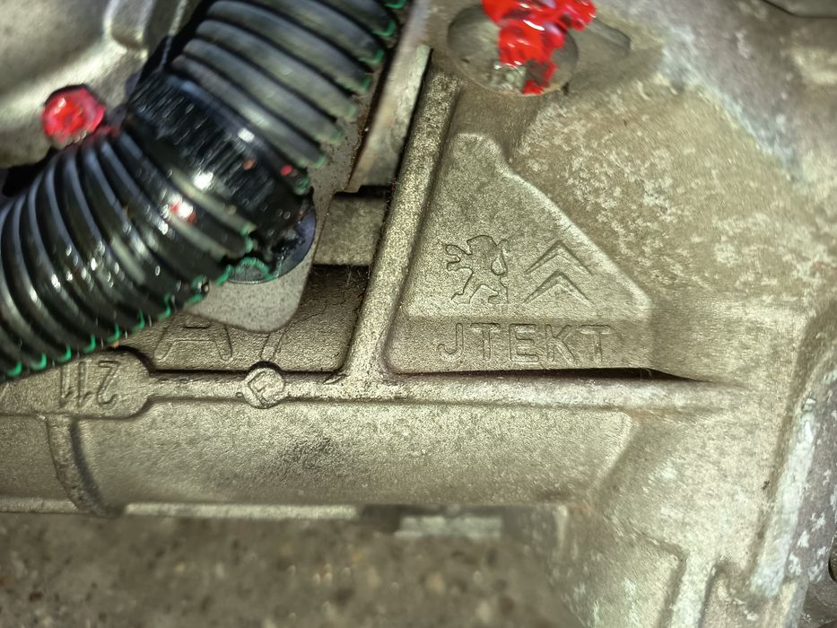 Caixa de direção com motor elétrico para Peugeot 207