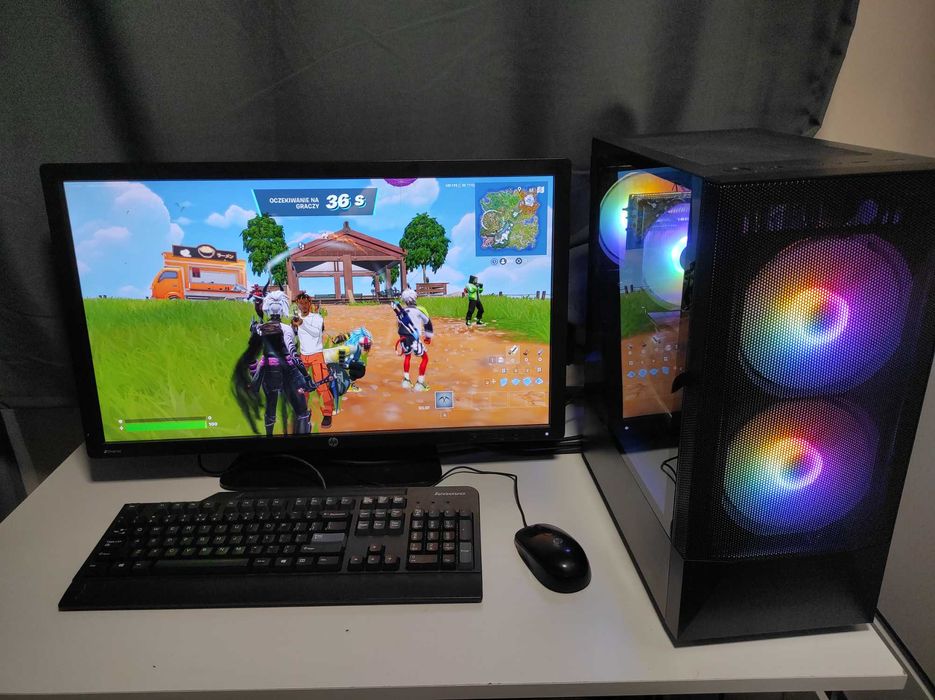 Potężny komputer do gier Intel i7  Nvidia 32GB RAM SSD + HDD