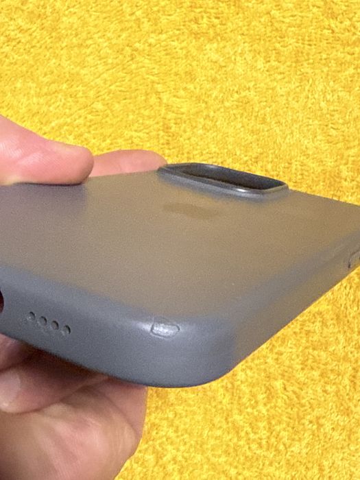 Etui Apple Silicone Case iPhone 16 Pro Max Stone Gray