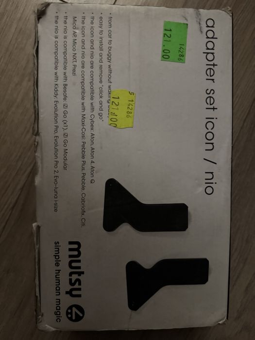 Mutsy Nio głeboko - spacerowy + adaptery pod fotelik