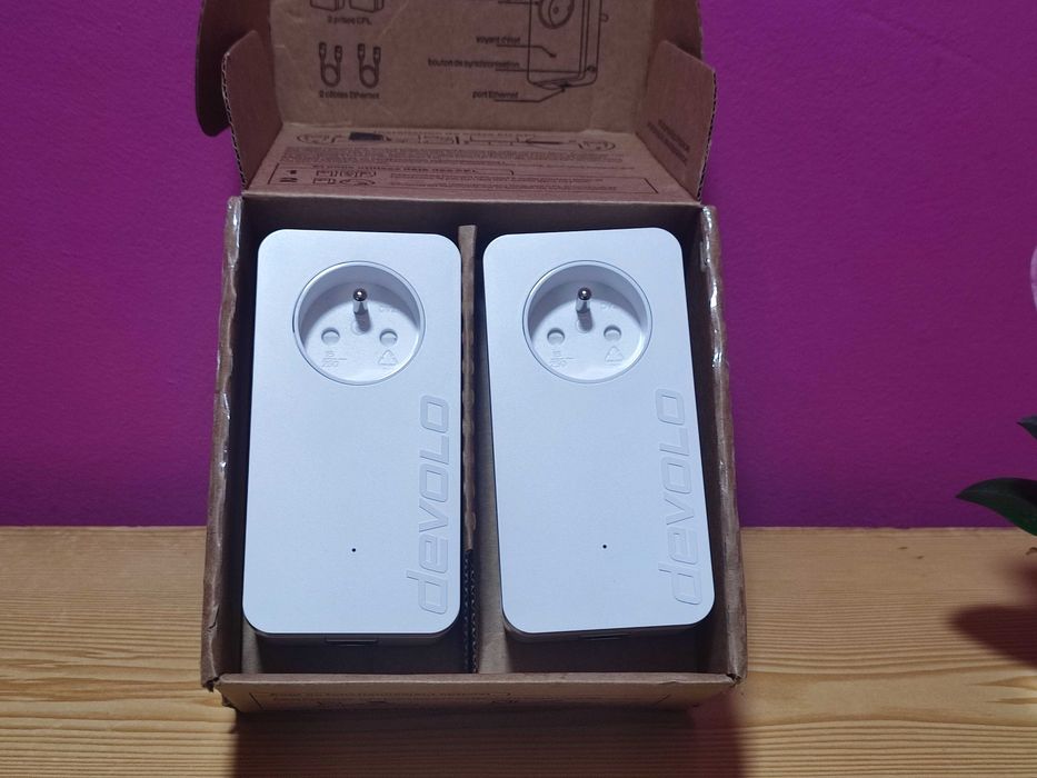 Kit 2x Devolo Powerline CPL 1200+
