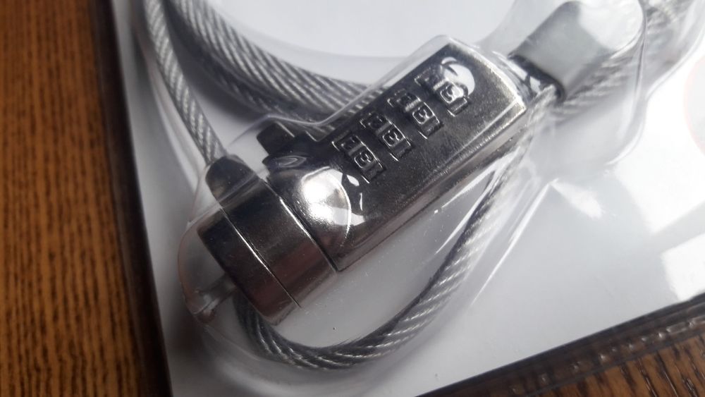 Замок с тросом  для ноутбука Gembird  LK-CL-01