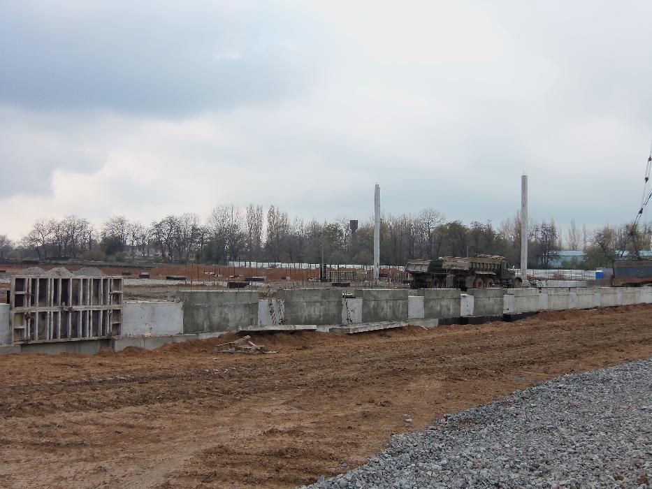 Бетонные работы, монолитные конструкции, бетонный фундамент