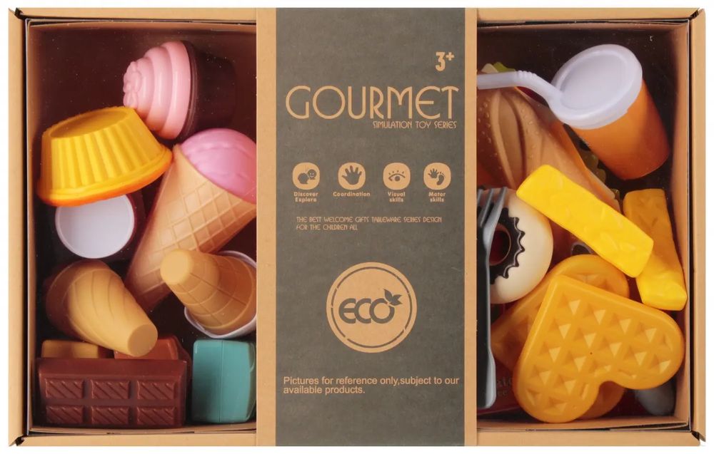 Zestaw Kuchenny Jedzenie Mega Creative 568660. Mega Creative