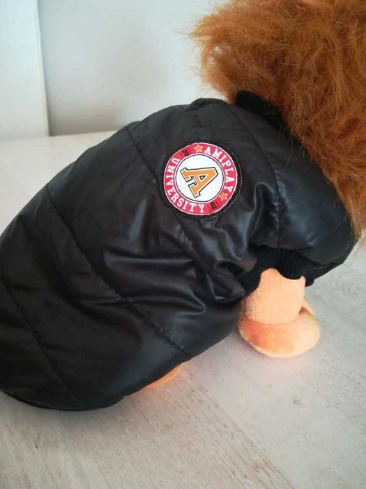 Puchowa kurtka dla małego psa lub kota