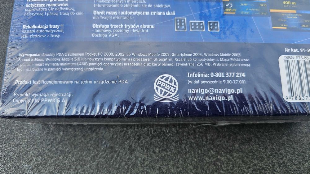 Navigo 2 nowy w folii System nawigacyjny GPS na urządzenia PDA