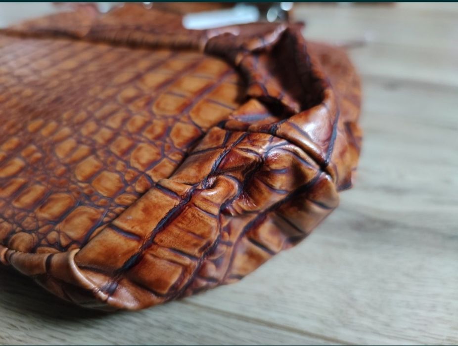 Nowa z metkami torba torebka ekoskóra krokodyl