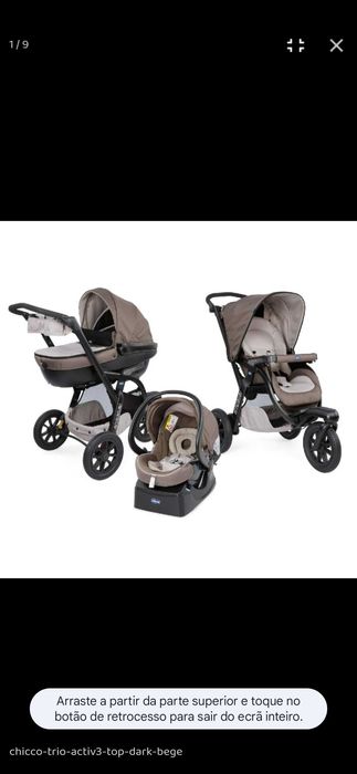 Carrinho Chicco Trio Active 3