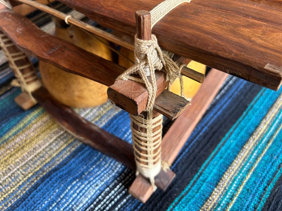 Balafon (Xilofone) 20 lâminas Instrumento musical em madeira