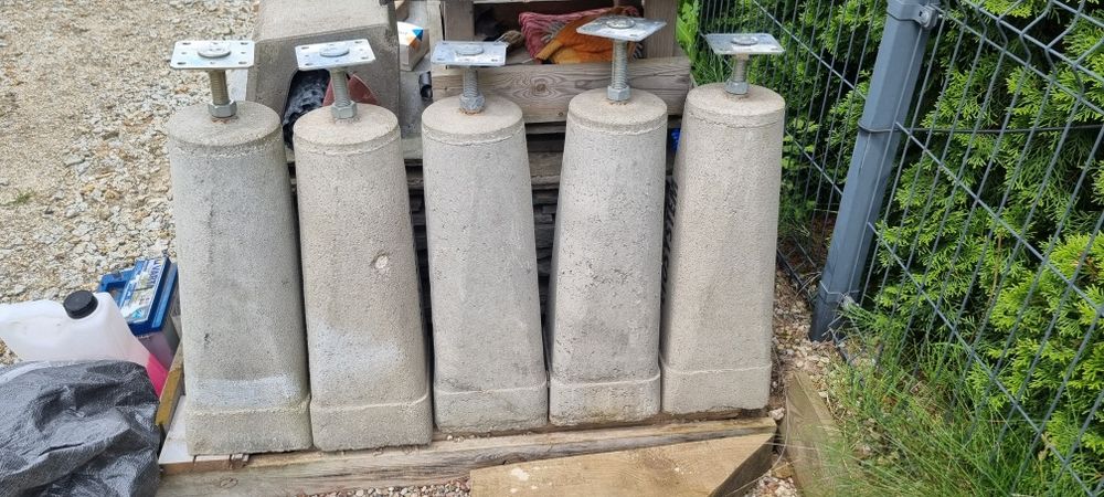 Kotwa regulowana obrotowa z fundamentem BETOSYSTEM wys 610mm 110x110