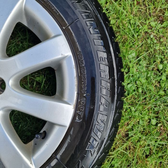 2 szt koło z felgami aluminiowymi 185/65R14