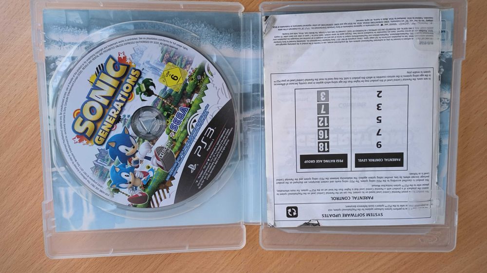 Sonic generations диск до PS-3