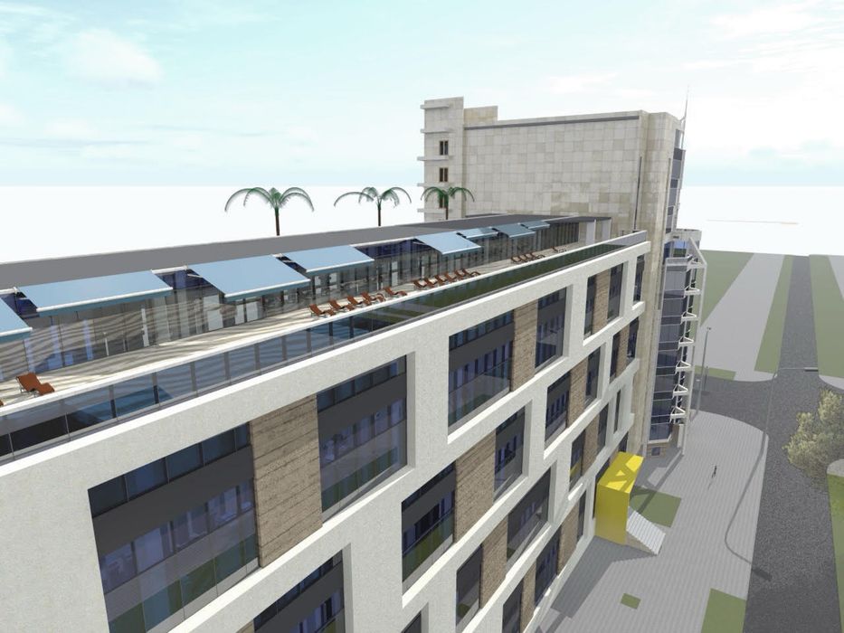 Оренда розважального комплексу з басейном на даху