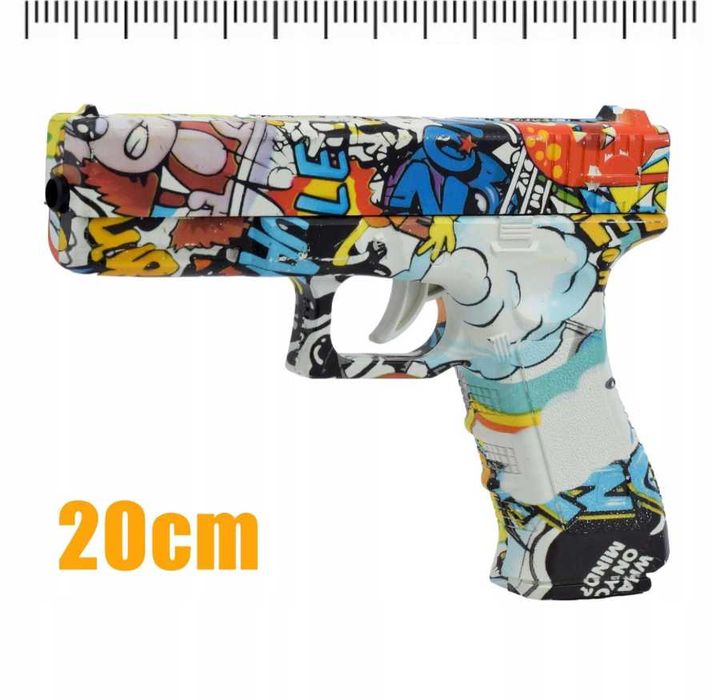 Pistolet na żelowe kulki dla dzieci i nie tylko