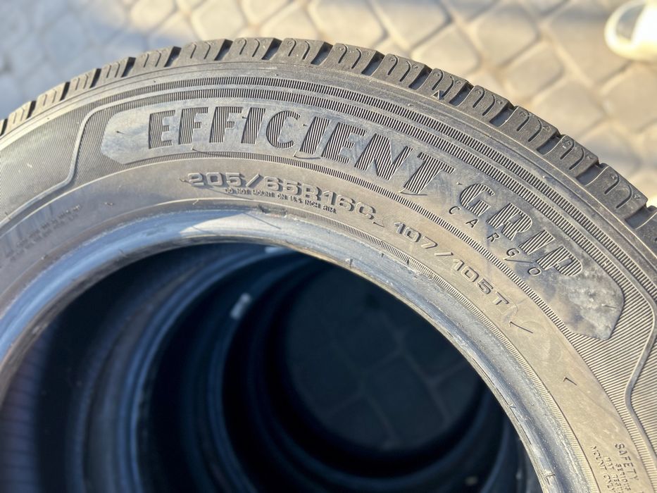 Шини літні 205/65 r16С Goodyear Efficientgrip Cargo 7мм ідеал