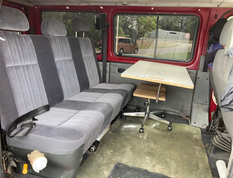 Ford Transit 2.5D Euroline (1992) - wspomaganie, rozkładane łóżko