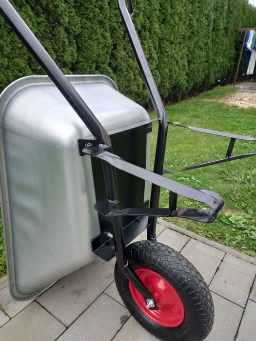 Taczka ogrodowa ocynkowana