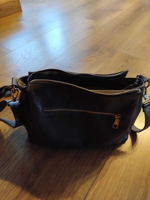 Torebka listonoszka skórzana