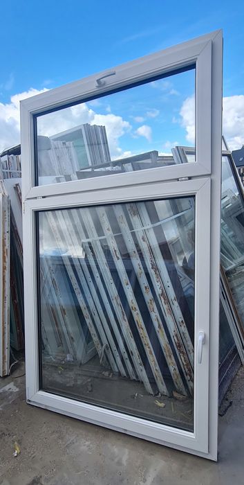 OKNA Używane 124X204 OKNO KacprzaK Plastikowe PCV Lider Okna OLX
