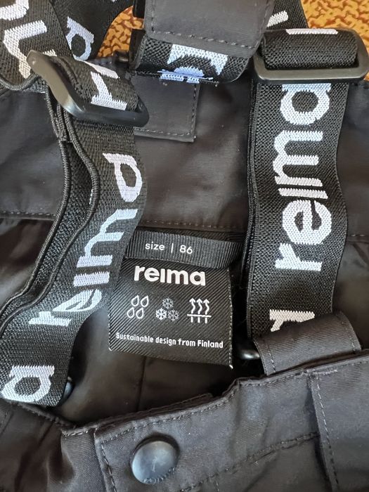 Штани Reima Reimatec Tiksi на підтяжках 86 розмір зимові
