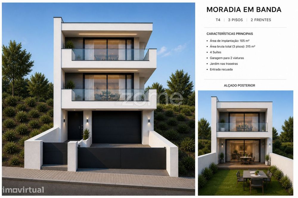 Terreno Urbano, para construção, em Oliveira do Douro