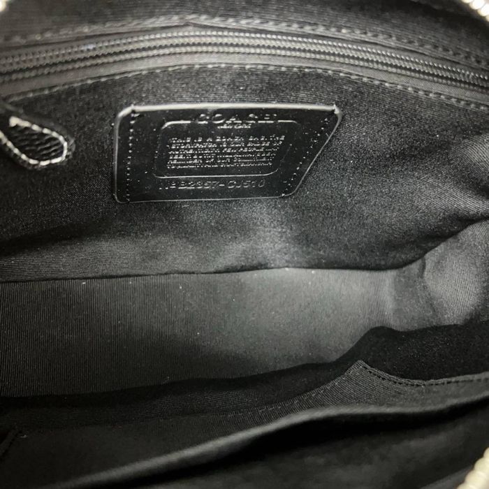 Мужская сумка кроссбоди coach с натуральной кожи коач чоловіча сумка