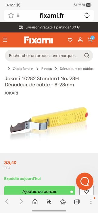 Descornador cabos electricos Jokari
Original e profecional 
Apenas 15
