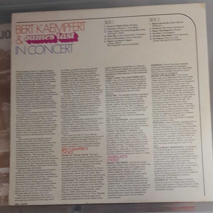 Disco vinil Bert Kaempfert & James Last – In Concert