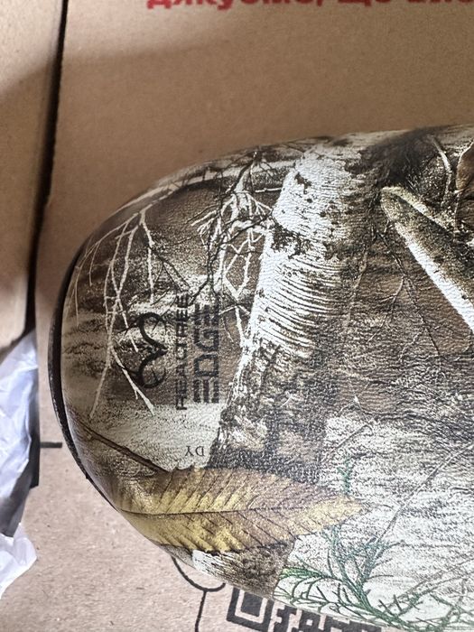 Сапоги неопрен-резинові військові,мисливець  39-46р Realtree Edge