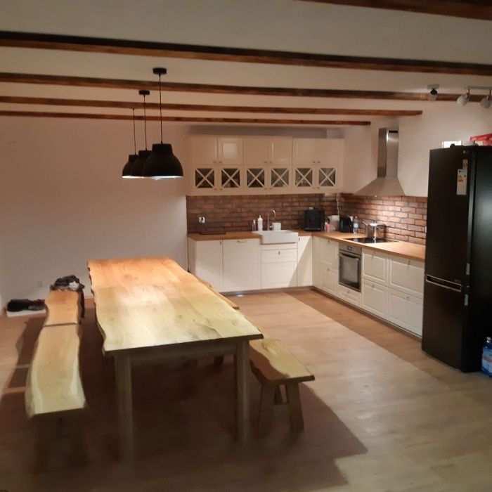 Dom na Mazurach przy jeziorze z Basenem Dłużec,Mikołajki, Mrągowo